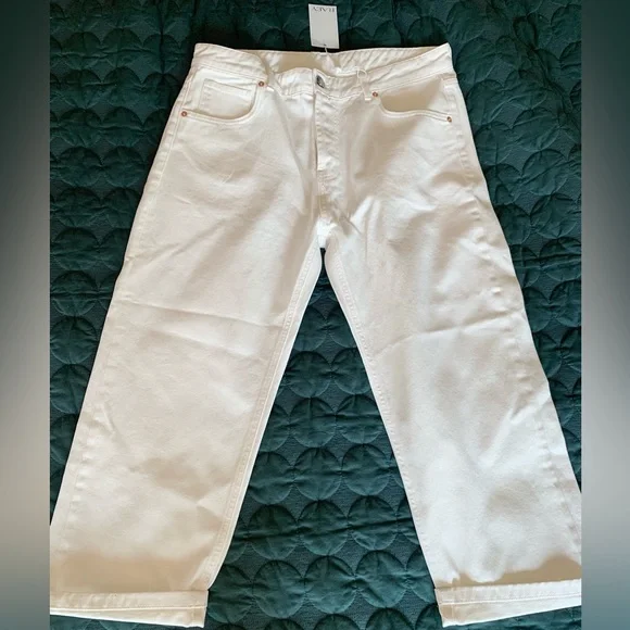 Raey Women's White Jeans - Picture 1 of 5